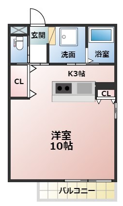 物件間取画像