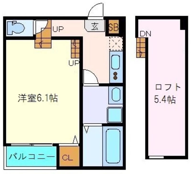 メルツ原町の物件間取画像