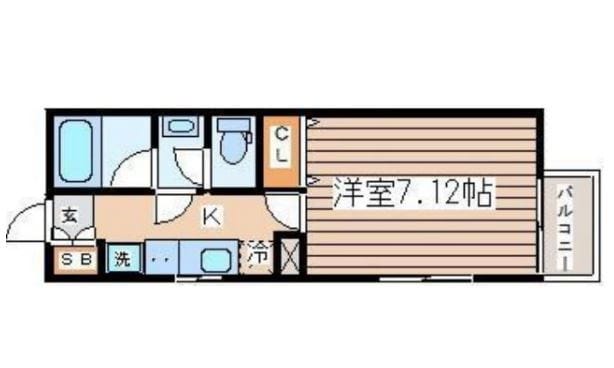 旭ケ丘駅 徒歩2分 1階の物件間取画像