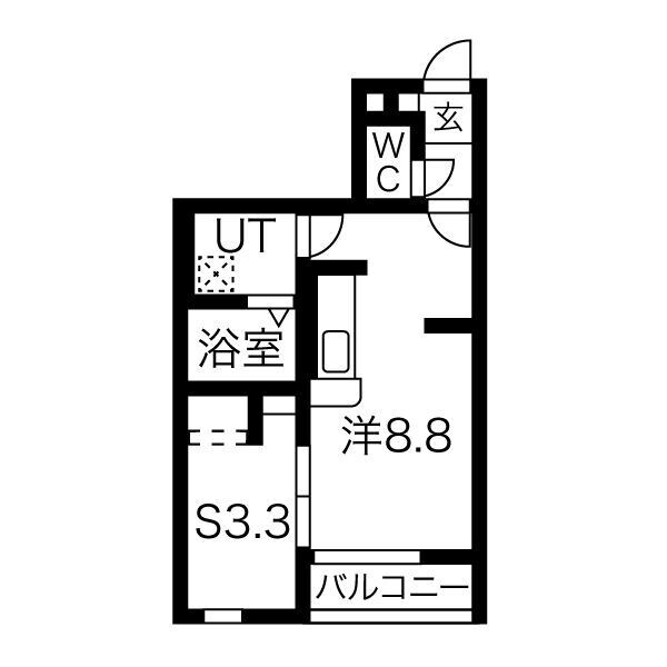 ポート・アラモードの物件間取画像