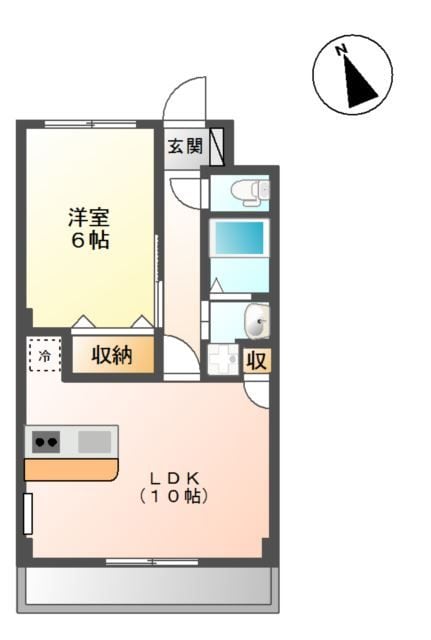 太子堂駅 徒歩14分 1階の物件間取画像