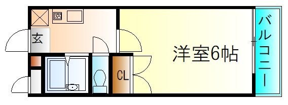 サンシティ柏木Ⅰの物件間取画像