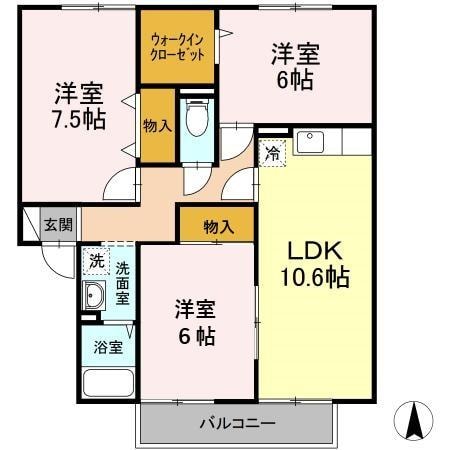 太子堂駅 徒歩17分 1階の物件間取画像