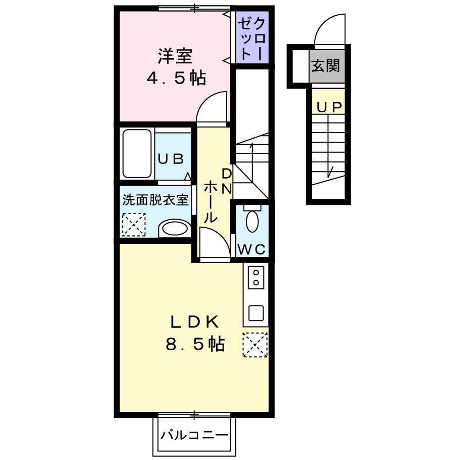 FJ小田原の物件間取画像