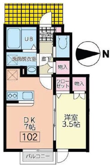 Ｌｅ Ｍｏｎｄｅの物件間取画像