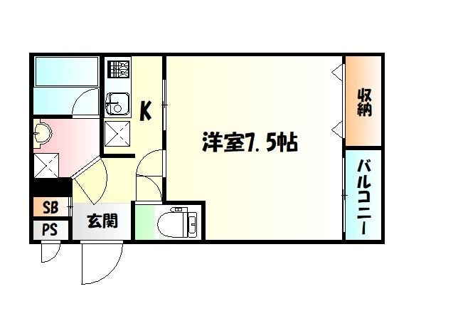 カピートロ・Ⅰの物件間取画像