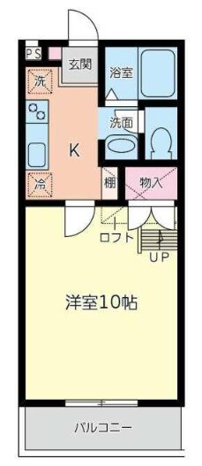 旭ケ丘駅 徒歩7分 2階の物件間取画像