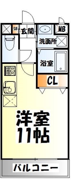 レーベンス柏木の物件間取画像