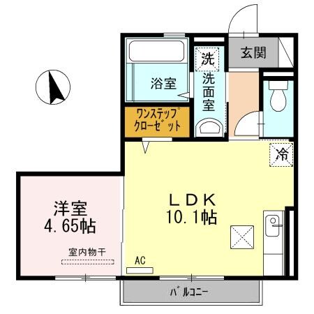 エトワール上杉の物件間取画像