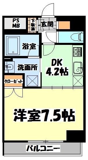 物件間取画像