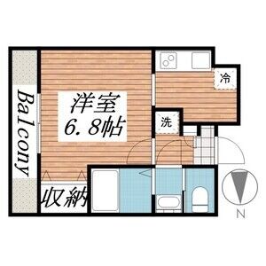 HF仙台レジデンスEASTの物件間取画像
