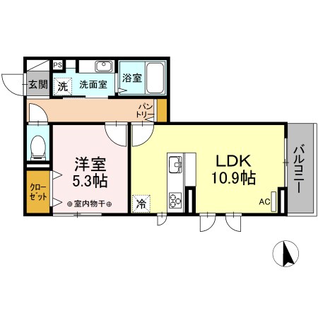 ラウレアの物件間取画像
