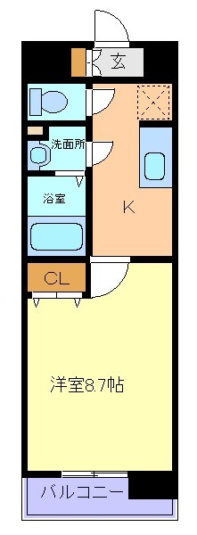 アーバンフラッツ長町の物件間取画像