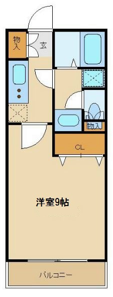 リビングステージ広瀬川の物件間取画像