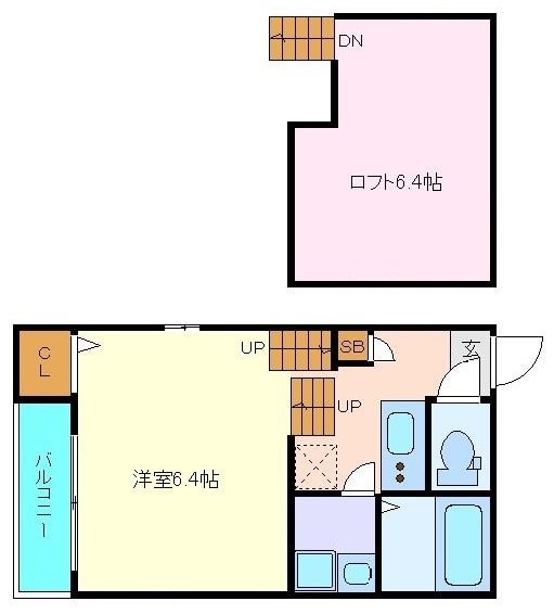 東仙台駅 徒歩2分 1階の物件間取画像