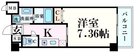 西宮北口駅 徒歩2分 3階の物件間取画像