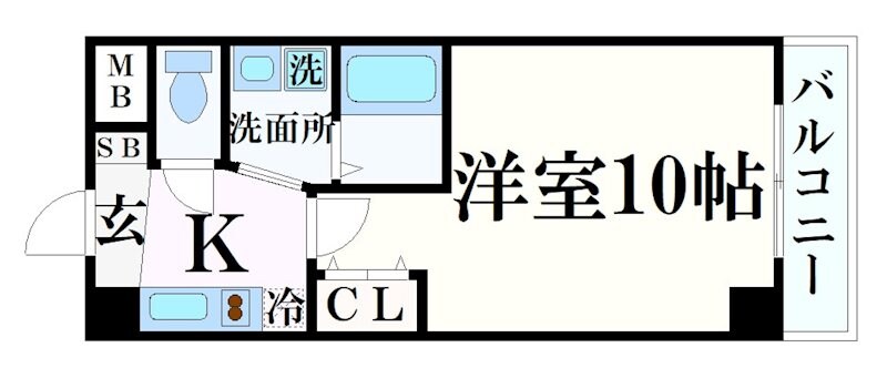 神戸駅 徒歩7分 2階の物件間取画像