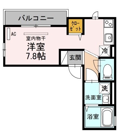 サニーシティーの物件間取画像