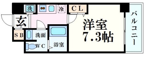 アーバングリーン甲子園（旧アーデン甲子園）の物件間取画像