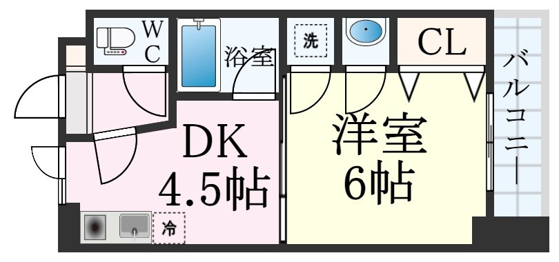 G-GATE(ジーゲイト)の物件間取画像