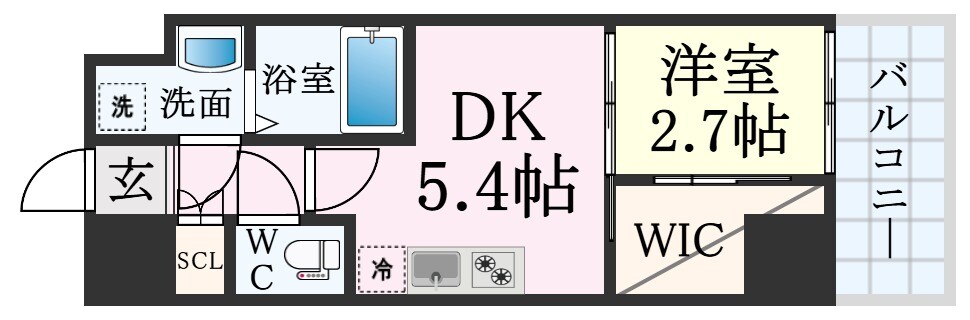 兵庫駅 徒歩7分 7階の物件間取画像