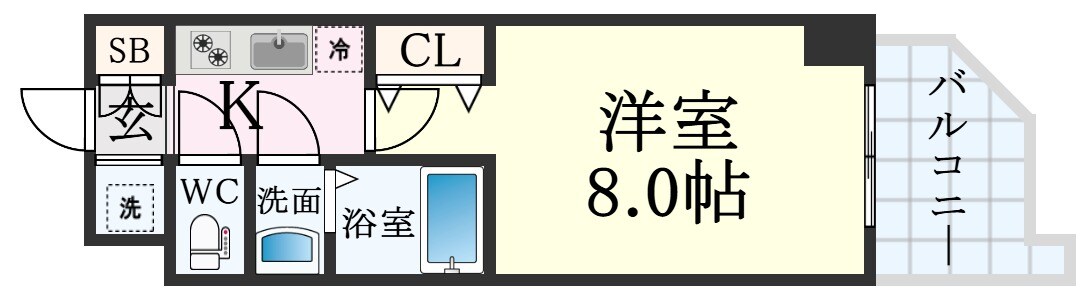 兵庫駅 徒歩7分 2階の物件間取画像