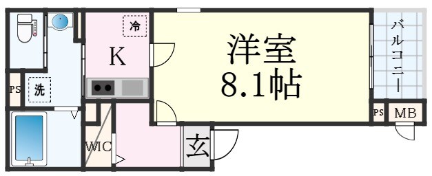 新神戸駅 徒歩5分 2階の物件間取画像