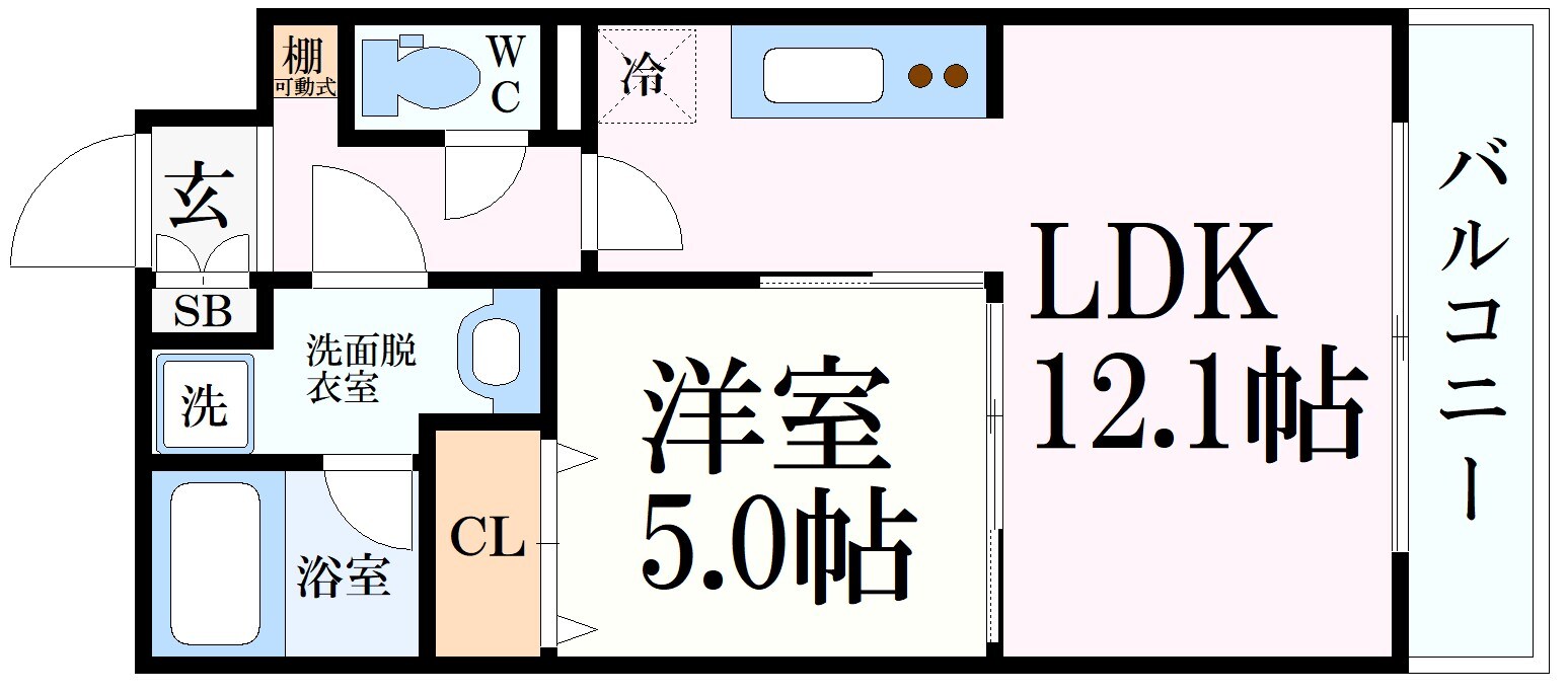 ルーセス甲子園の物件間取画像