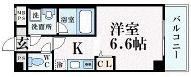 エール武庫之荘の物件間取画像
