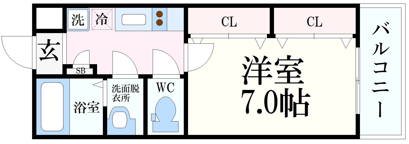 芦屋駅 徒歩9分 3階の物件間取画像