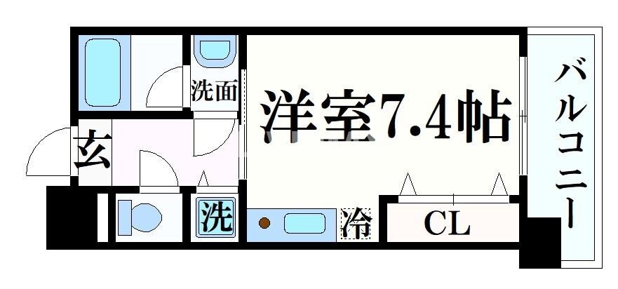 アーバングリーン神戸元町（旧アーデンタワー神戸元町）の物件間取画像