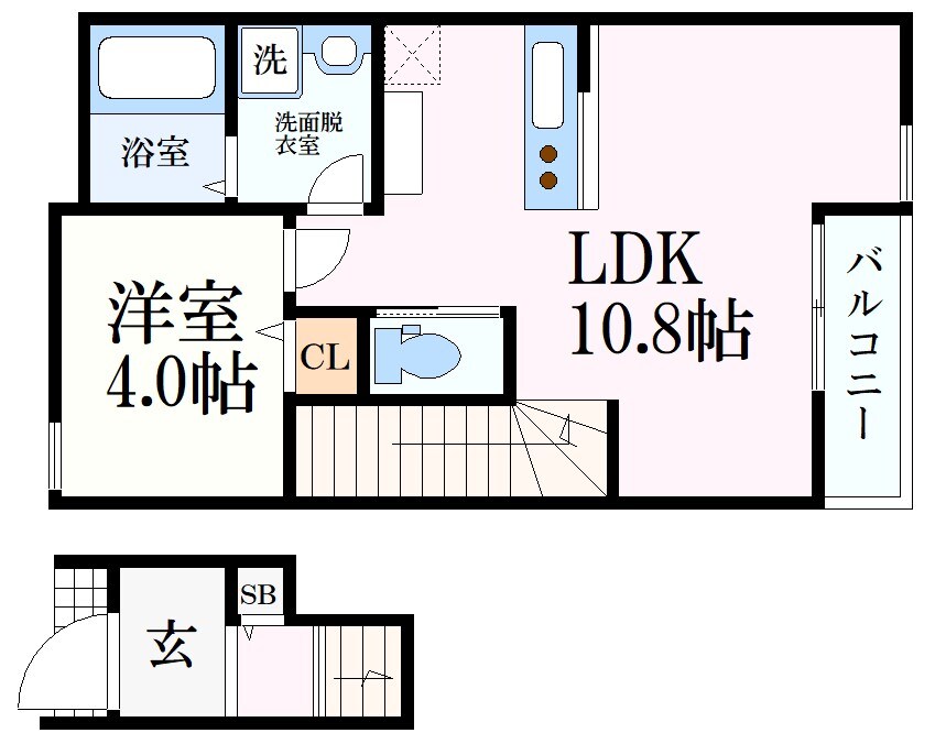 今津駅 徒歩5分 2階の物件間取画像