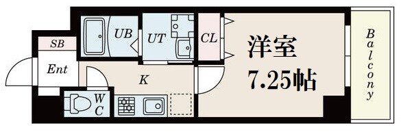 武庫川駅 徒歩12分 5階の物件間取画像