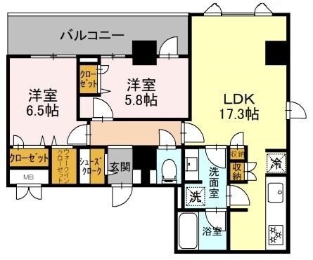 (仮称)さくら夙川神楽町プロジェクトの物件間取画像