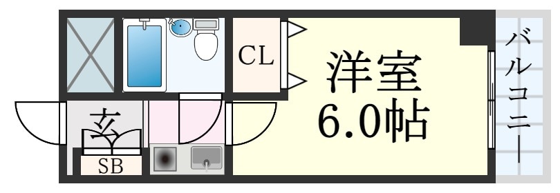 春日野道駅 徒歩4分 5階の物件間取画像