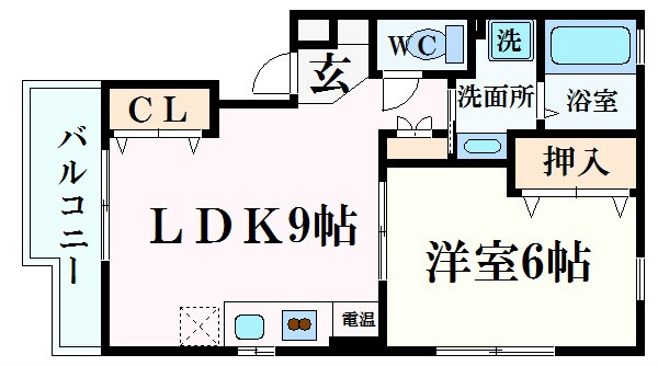 西宮北口駅 徒歩17分 1階の物件間取画像