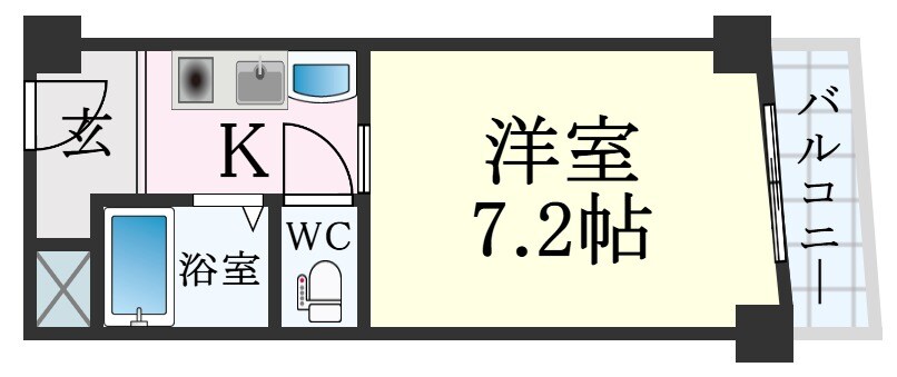 神戸駅 徒歩10分 10階の物件間取画像