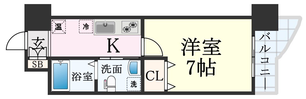 神戸駅 徒歩8分 3階の物件間取画像