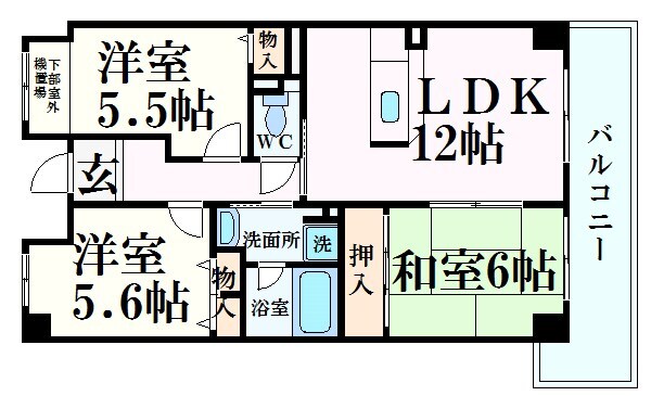 西宮北口駅 徒歩8分 2階の物件間取画像