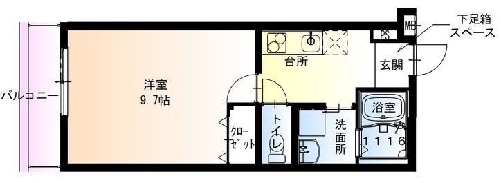 甲子園駅 徒歩12分 1階の物件間取画像