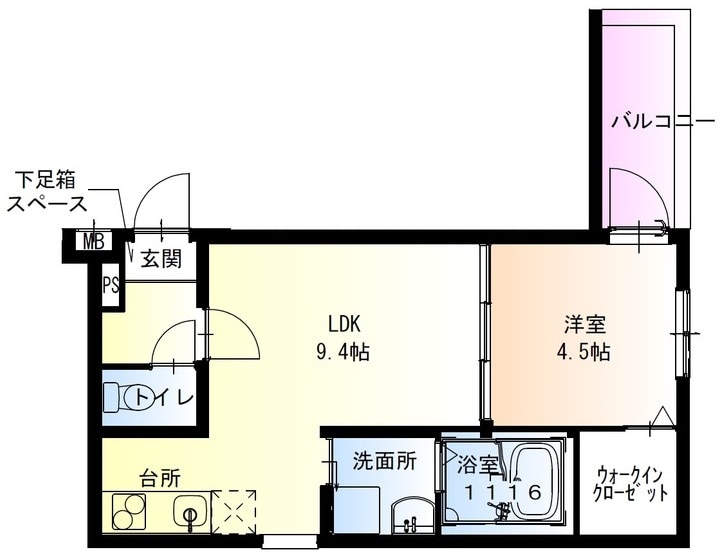 甲子園駅 徒歩12分 1階の物件間取画像