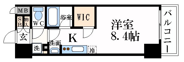 神戸駅 徒歩7分 4階の物件間取画像