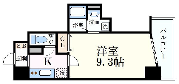 兵庫駅 徒歩5分 2階の物件間取画像