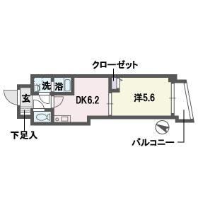 エムロード平尾の物件間取画像