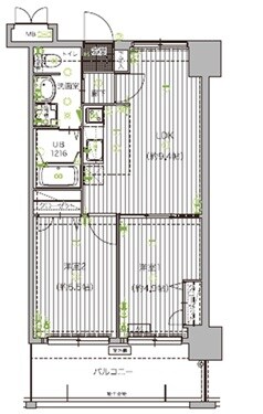 プレスタイル博多ＥＡＳＴの物件間取画像