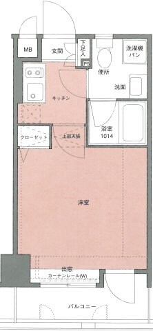 アクタス博多駅東の物件間取画像