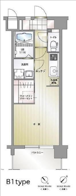 エンクレスト博多駅南Ⅲの物件間取画像