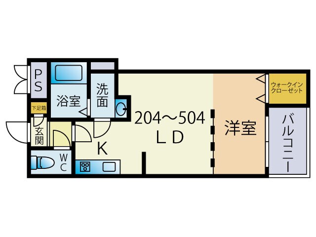 GRANPASEO大濠の物件間取画像