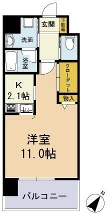 フォレスタ高砂の物件間取画像