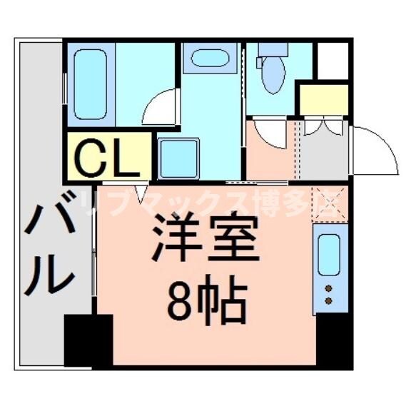 ヴィラージュ大手門の物件間取画像